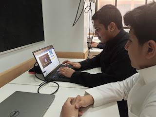 مشاركة طلاب النادي العلمي للتقنية الرقمية