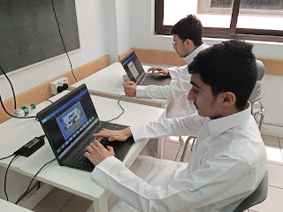 جانب من أنشطة النادي العلمي للتقنية الرقمية