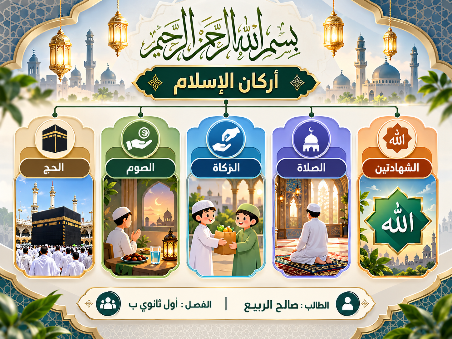 عمل رقمي من أعمال الطلاب